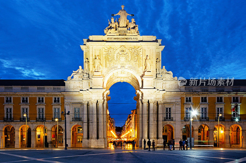 Rua Augusta Arch，里斯本